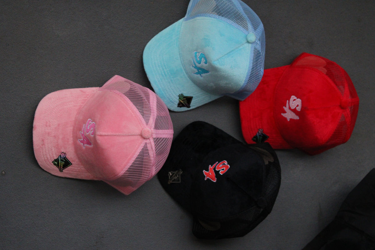 Original SA velvet trucker hats