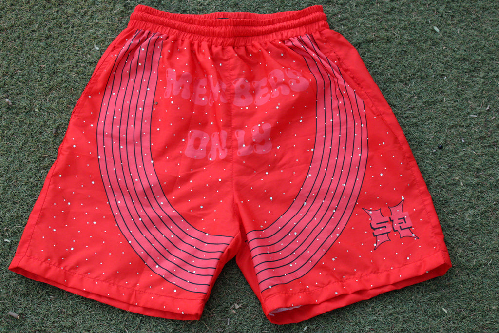 Cherry Rhinestone red