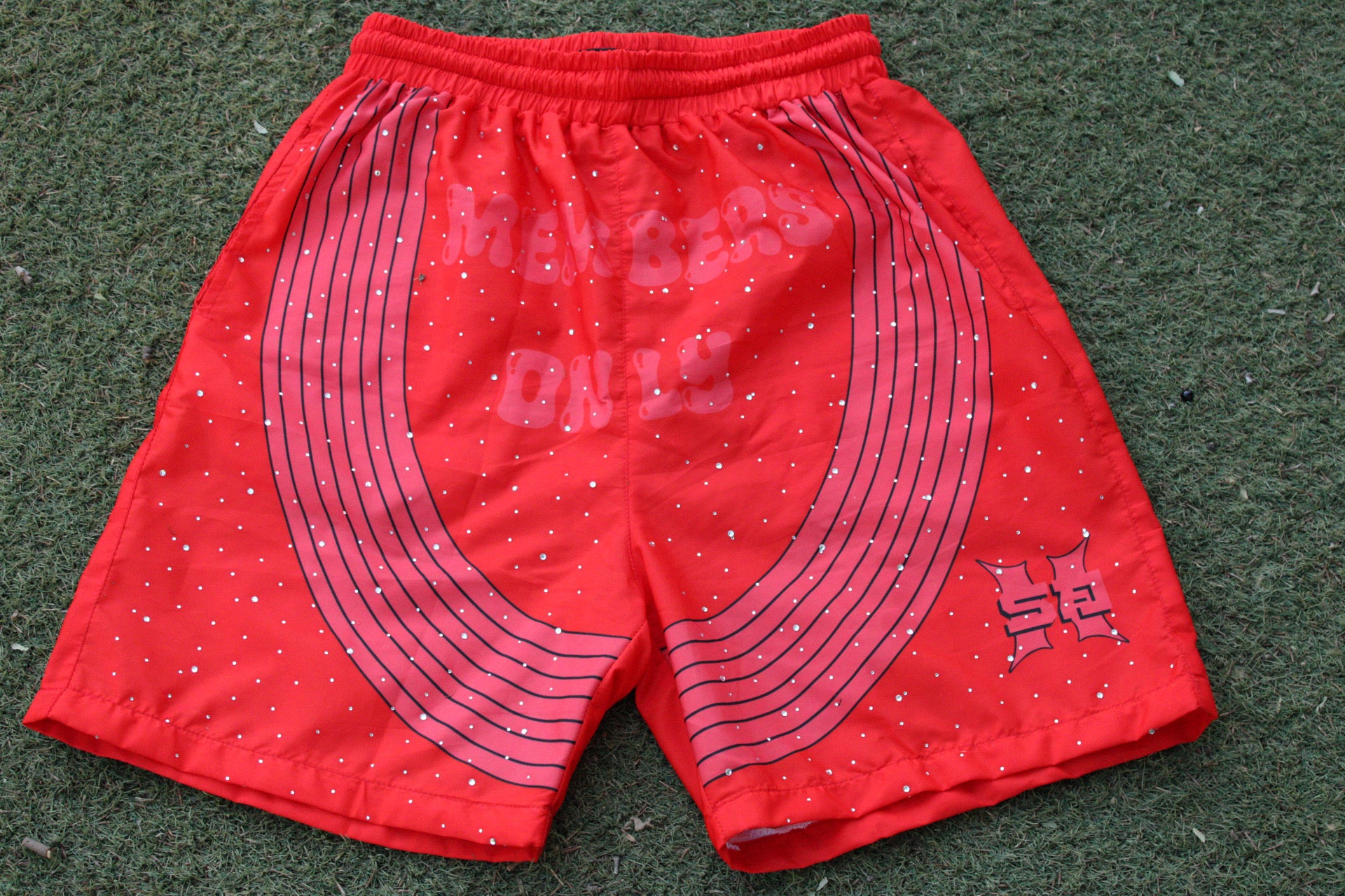 Cherry Rhinestone red